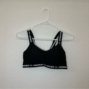 Under Armour Crossback Sports Bra Black